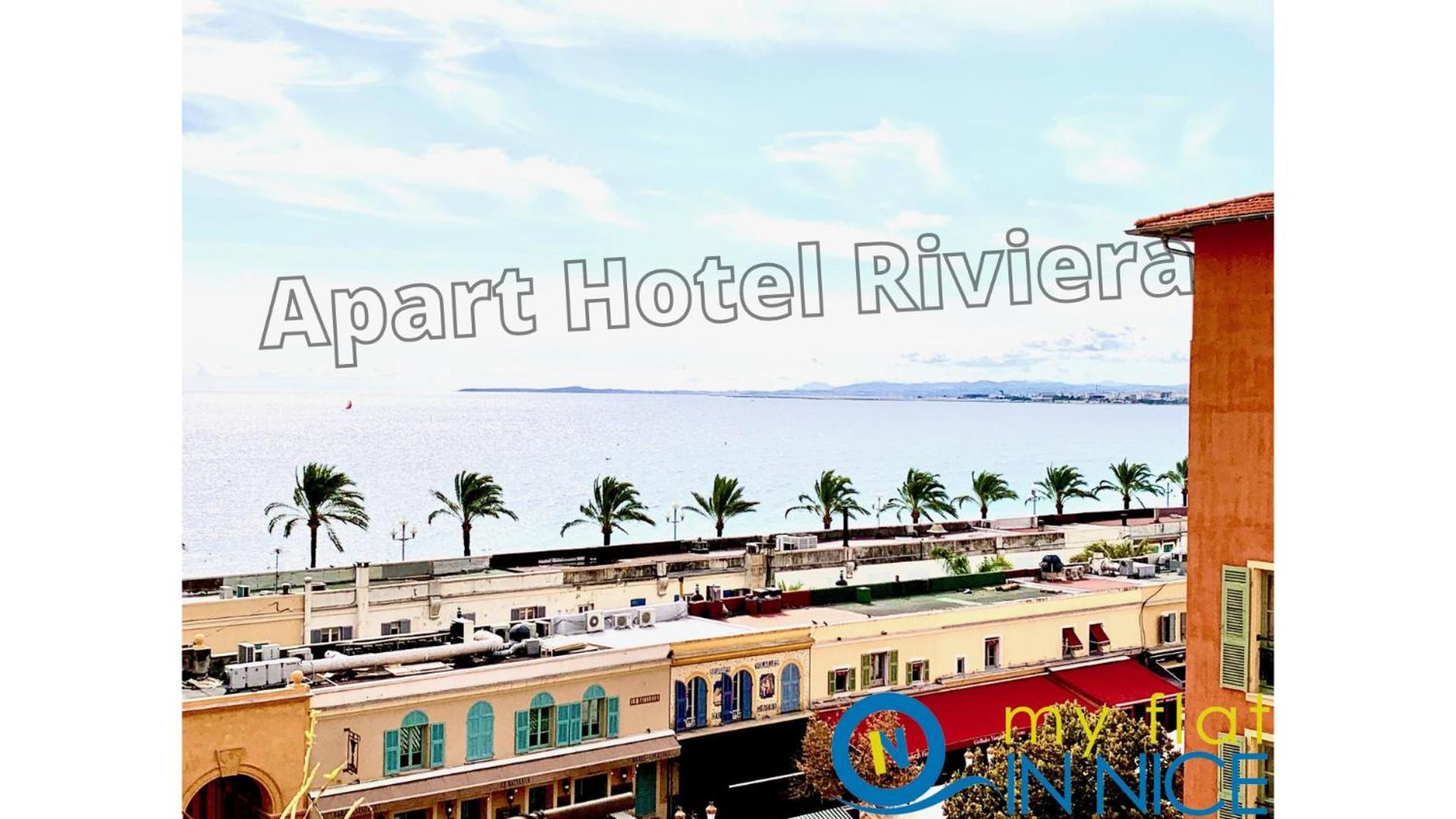 Aparthotel Riviera - Nice Cote D'Azur - Old Town - Promenade Des Anglais Exteriör bild